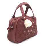 Women's Handbag 2040 - Maroon, Women, Bags, Chase Value, Chase Value