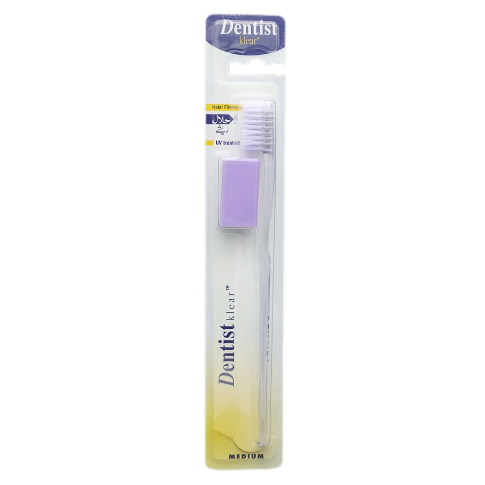 Ezigrip Dentist Klear Tooth Brush - Purple, Beauty & Personal Care, Oral Care, Chase Value, Chase Value