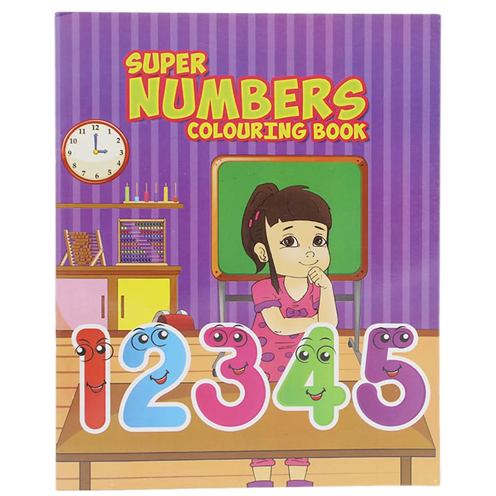 Super Colouring Book, Kids, Colouring Tools, Chase Value, Chase Value