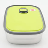 Stainless Steel Lunch Box 6901 - Green, Kids, Tiffin Boxes And Bottles, Chase Value, Chase Value