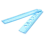 Flexible Ruler 15CM+15CM=30CM 6608 - Blue, Kids, Pencil Boxes And Stationery Sets, Chase Value, Chase Value