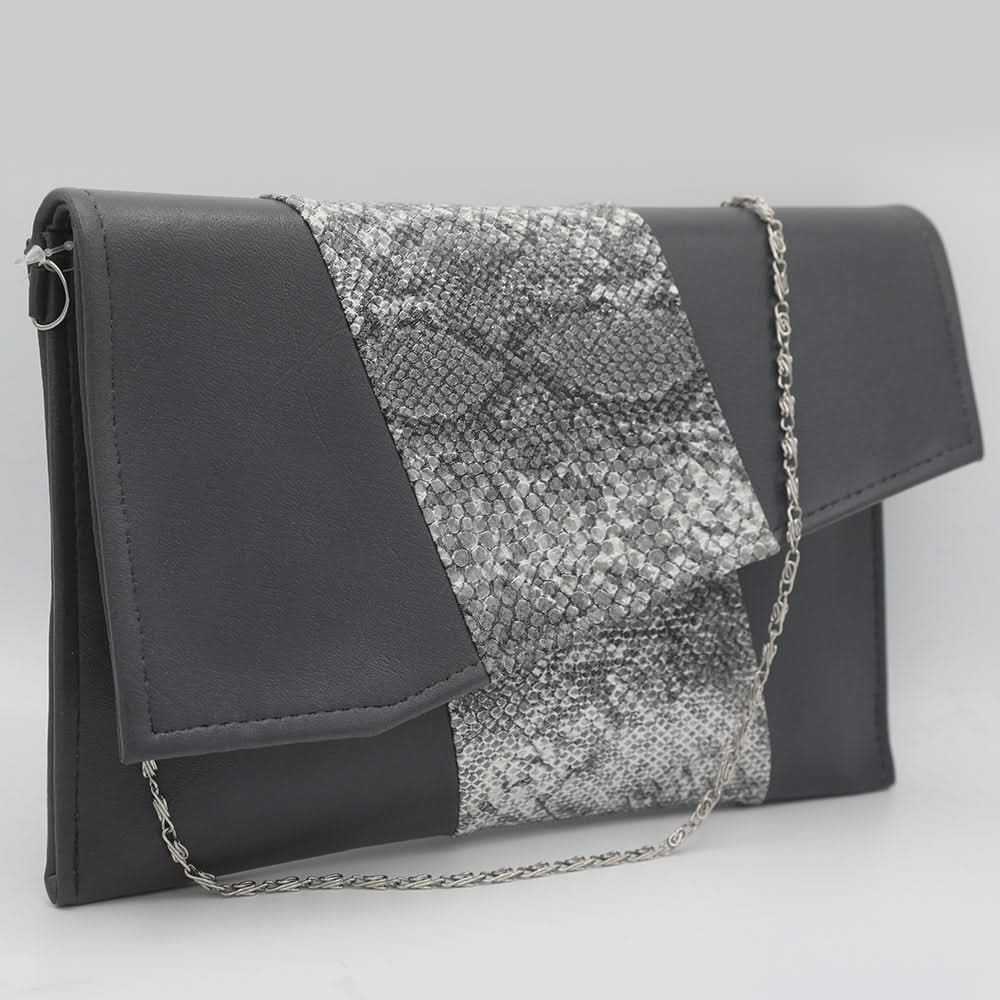 Women's Clutch K-2027 - Grey, Women, Clutches, Chase Value, Chase Value