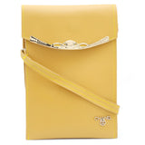 Women's Mobile Shoulder Bag - Mustard, Women, Bags, Chase Value, Chase Value