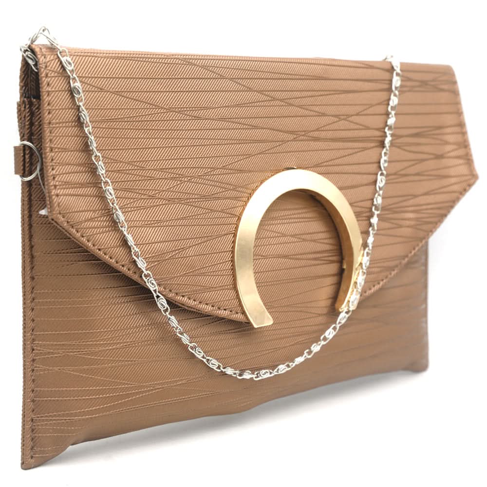 Women's Clutch Kam-244 - Brown, Women, Clutches, Chase Value, Chase Value