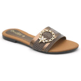 Women's Fancy Slippers I-011 - Brown, Women, Slippers, Chase Value, Chase Value