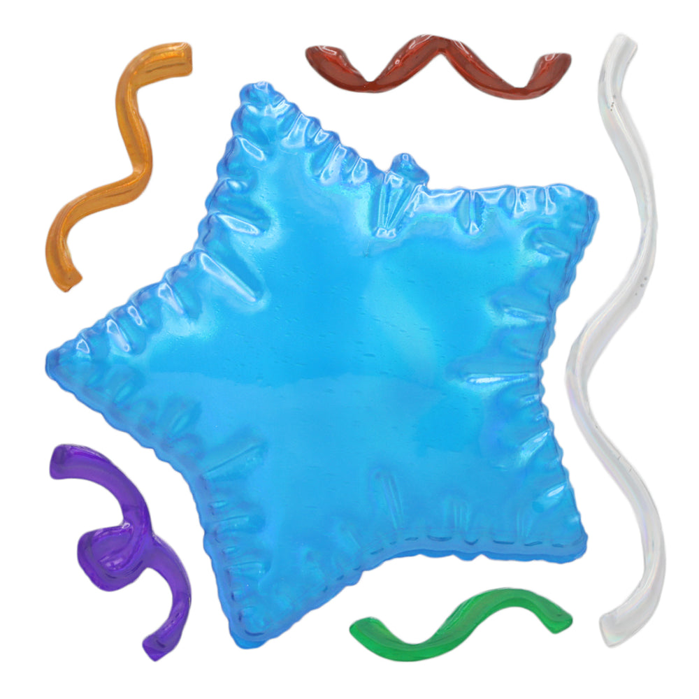 3D Stickers Wxcc - Blue, Home & Lifestyle, Decoration, Chase Value, Chase Value