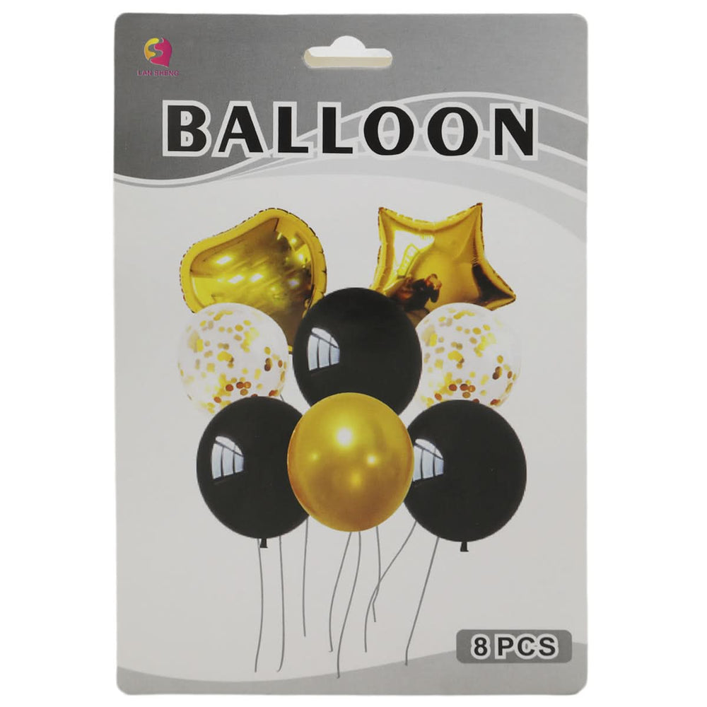 Foil Ballon Fbl-002 - Golden, Balloons and Bubble Toys, Chase Value, Chase Value