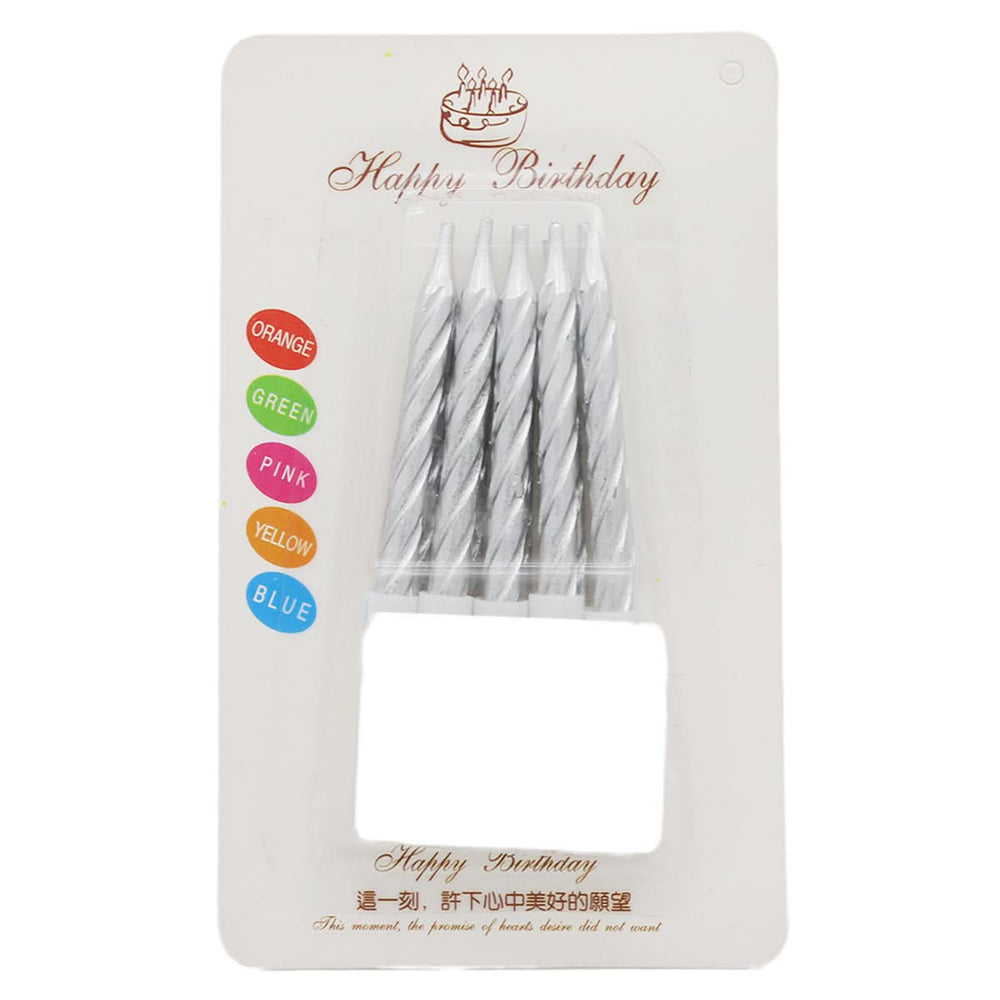 Birthday Candle Bk-10 - Silver, Home & Lifestyle, Decoration, Chase Value, Chase Value