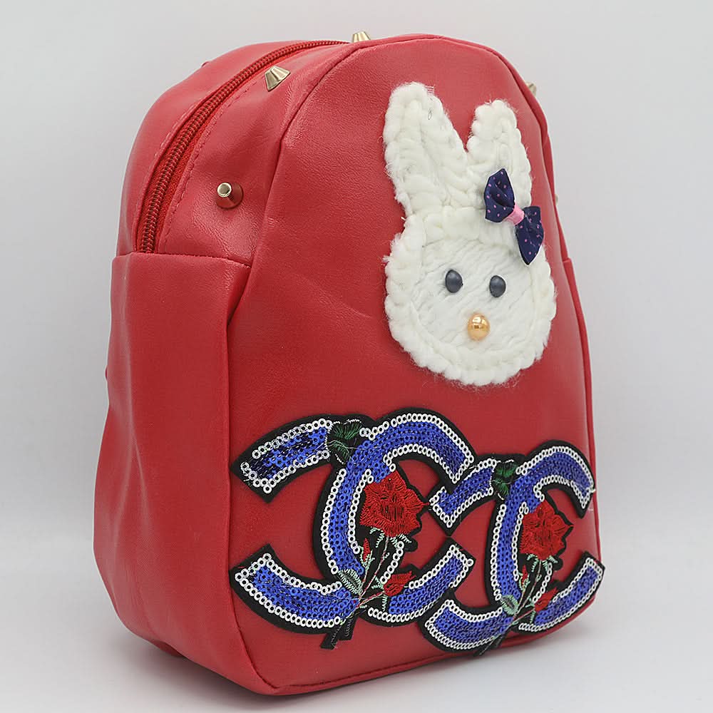 Girls Backpack 7572D - Red, Kids, School And Laptop Bags, Chase Value, Chase Value
