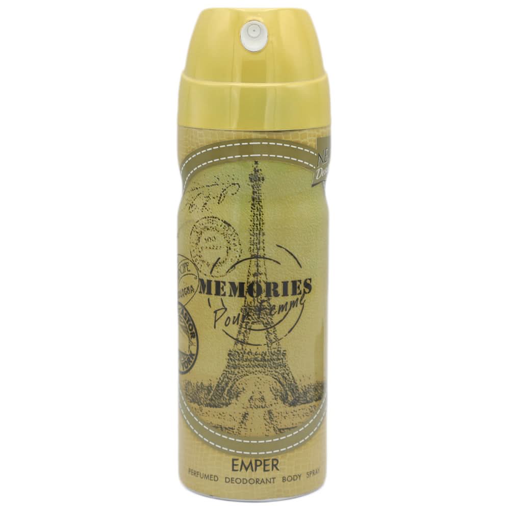 Emper Memories-F Body Spray For Women 200ml, Beauty & Personal Care, Women Body Spray And Mist, Chase Value, Chase Value