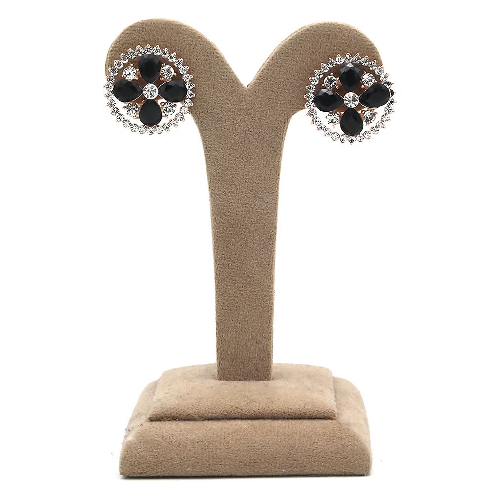 Women's Zarcon Ear Tops - Black, Women, Earrings & Tops, Chase Value, Chase Value