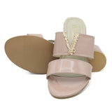 Women's Heel Slippers Js611 - Peach, Women, Slippers, Chase Value, Chase Value