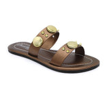 Girl's Slippers - Brown, Kids, Girls Slippers, Chase Value, Chase Value