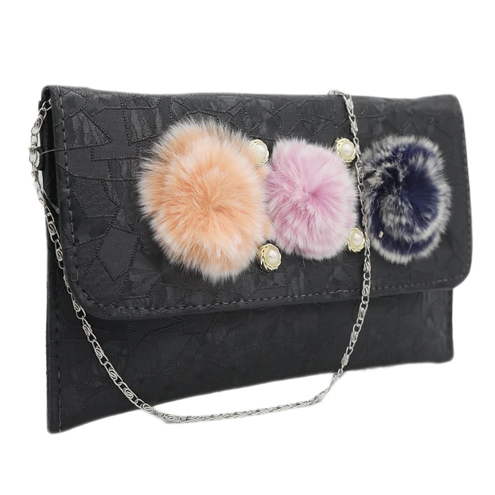Women's Clutch K-2097 - Black, Women, Clutches, Chase Value, Chase Value