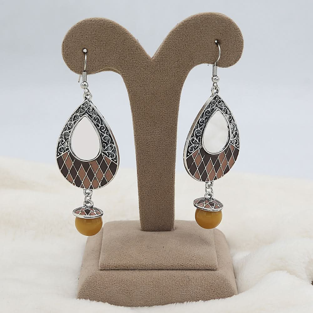 Women's Fancy Earrings - Brown, Women, Earrings & Tops, Chase Value, Chase Value