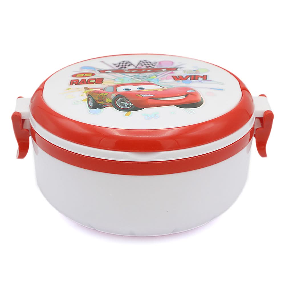 Joy Lunch Box - White & Red, Kids, Tiffin Boxes And Bottles, Chase Value, Chase Value