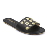 Women's Slippers S-07 - Black, Women, Slippers, Chase Value, Chase Value