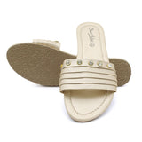Women's Slippers S-05 - Golden, Women, Slippers, Chase Value, Chase Value