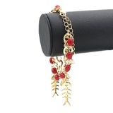 Women's Chain Bracelet - Red, Women, Bangles & Bracelets, Chase Value, Chase Value