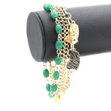 Women's Chain Bracelet - Green, Women, Bangles & Bracelets, Chase Value, Chase Value