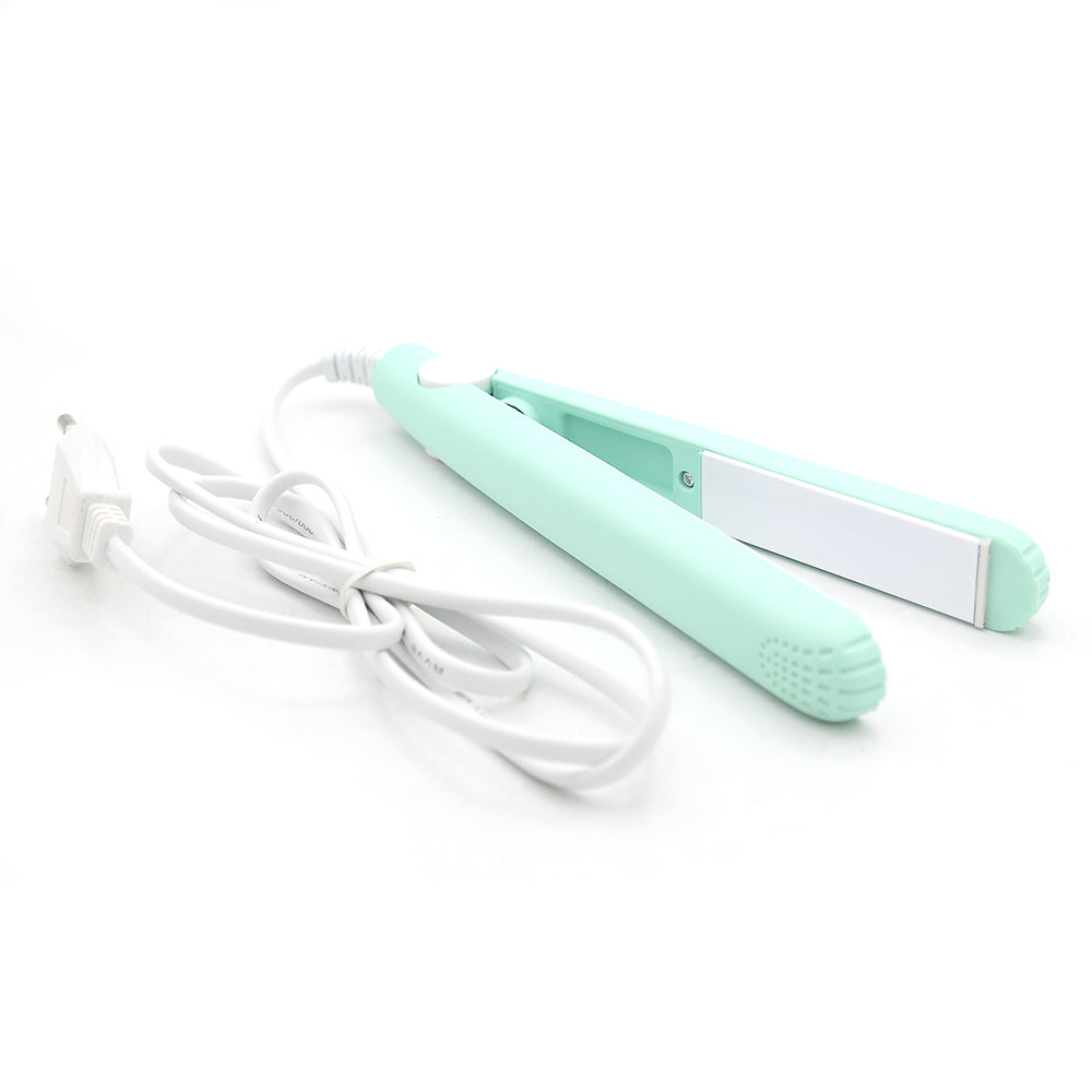 Mini Hair Straightener - Cyan, Home & Lifestyle, Straightener And Curler, Chase Value, Chase Value
