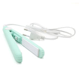 Mini Hair Straightener - Cyan, Home & Lifestyle, Straightener And Curler, Chase Value, Chase Value