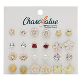 Tops Card New Logo (AY117) - Golden, Women, Earrings & Tops, Chase Value, Chase Value