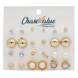 Tops Card New Logo (AY117) - Golden, Women, Earrings & Tops, Chase Value, Chase Value