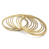 Women's Bangles - Golden, Women, Bangles & Bracelets, Chase Value, Chase Value