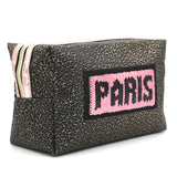 Makeup Pouch - Black & Golden, Beauty & Personal Care, Beauty Tools, Chase Value, Chase Value