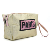 Makeup Pouch - Golden, Beauty & Personal Care, Beauty Tools, Chase Value, Chase Value