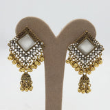 Women's Fancy Ear Tops - White, Women, Earrings & Tops, Chase Value, Chase Value
