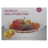 Acrylic Oval Dish 4137 (KA-40/MB-301) - White, Home & Lifestyle, Serving And Dining, Chase Value, Chase Value