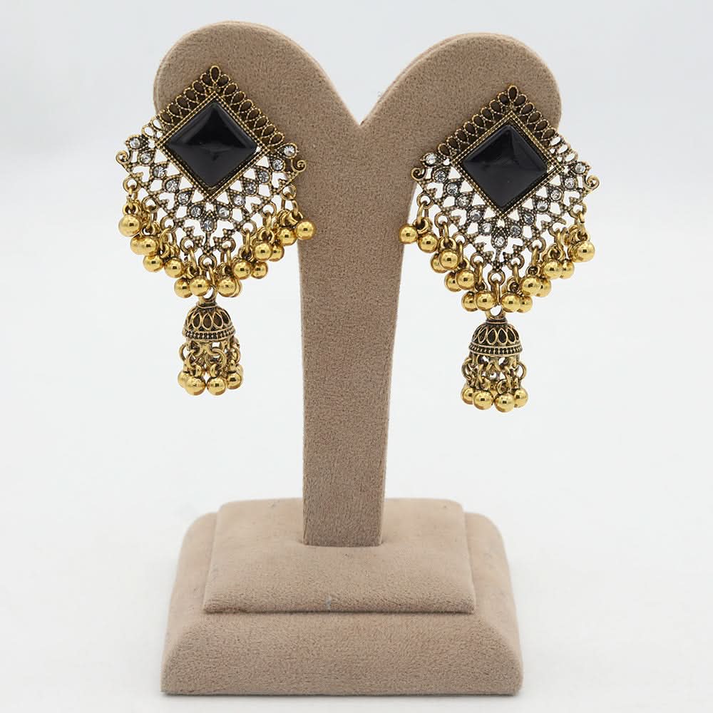 Women's Fancy Ear Tops - Black, Women, Earrings & Tops, Chase Value, Chase Value