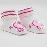 Newborn Booties (RA601) - Pink, Kids, NB Shoes And Socks, Chase Value, Chase Value