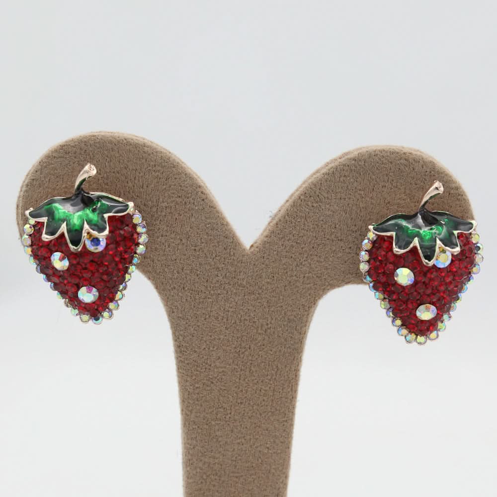 Women's Fancy Ear Tops - Red, Women, Earrings & Tops, Chase Value, Chase Value