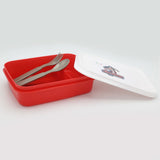 Slim Line Lunch Box JZ-670 - Red, Kids, Tiffin Boxes And Bottles, Chase Value, Chase Value