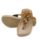 Girls Slippers G-551 - Mustard, Kids, Girls Slippers, Chase Value, Chase Value