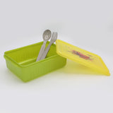Recta Lunch Box JZ-970 - Light Green, Kids, Tiffin Boxes And Bottles, Chase Value, Chase Value