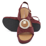 Women's Slipper Z-8 - Maroon, Women, Slippers, Chase Value, Chase Value