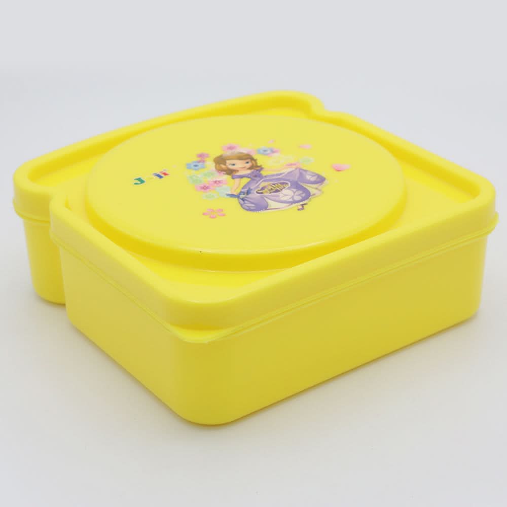 Lunch Box JZ-996 - Yellow, Kids, Tiffin Boxes And Bottles, Chase Value, Chase Value