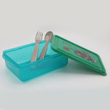 Recta Lunch Box JZ-970 - Green, Kids, Tiffin Boxes And Bottles, Chase Value, Chase Value