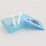 Recta Lunch Box JZ-970 - Blue, Kids, Tiffin Boxes And Bottles, Chase Value, Chase Value