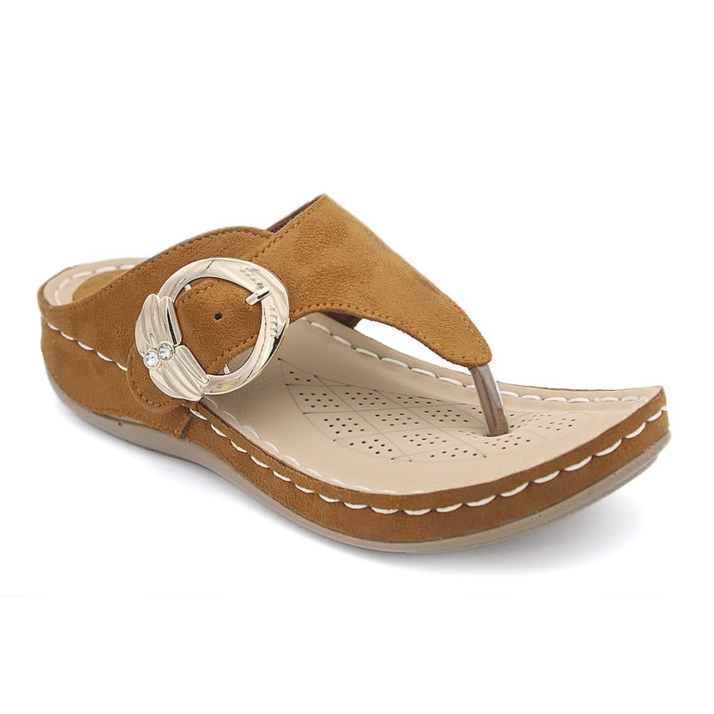 Women's Softy Slippers R-2 - Mustard, Women, Slippers, Chase Value, Chase Value