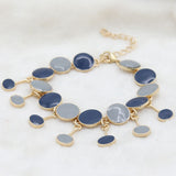 Women's Meena Bracelet - Navy Blue, Women, Bangles & Bracelets, Chase Value, Chase Value