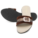 Womens Slippers Sn-005 - Brown, Women, Slippers, Chase Value, Chase Value