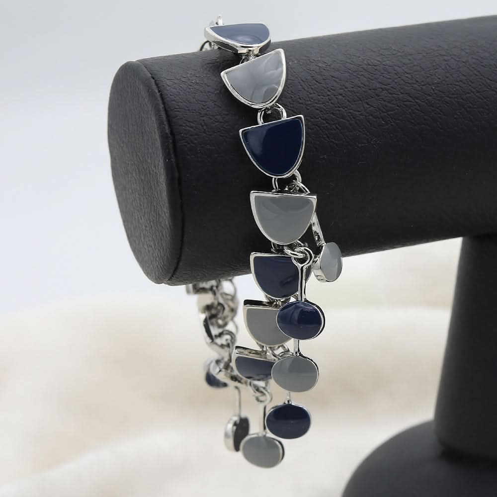 Women's Meena Bracelet - Navy Blue, Women, Bangles & Bracelets, Chase Value, Chase Value