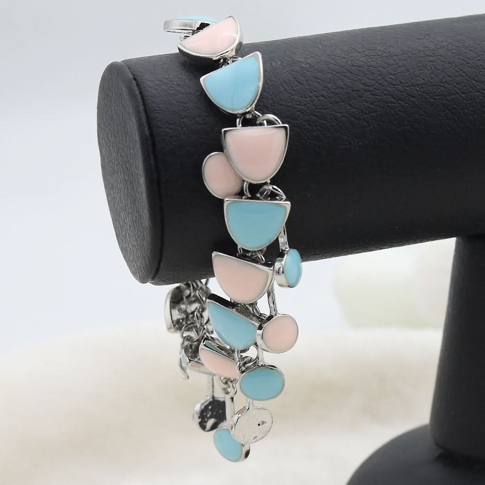 Women's Meena Bracelet - Pink, Women, Bangles & Bracelets, Chase Value, Chase Value