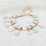 Women's Meena Bracelet - Pink, Women, Bangles & Bracelets, Chase Value, Chase Value