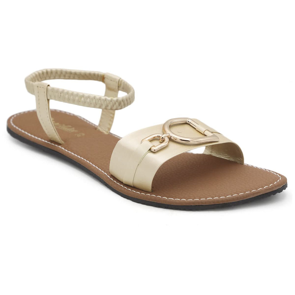 Women'S Sandal Sn-014 - Golden, Women, Sandals, Chase Value, Chase Value